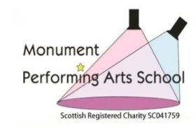 Monument Performing Arts School logo