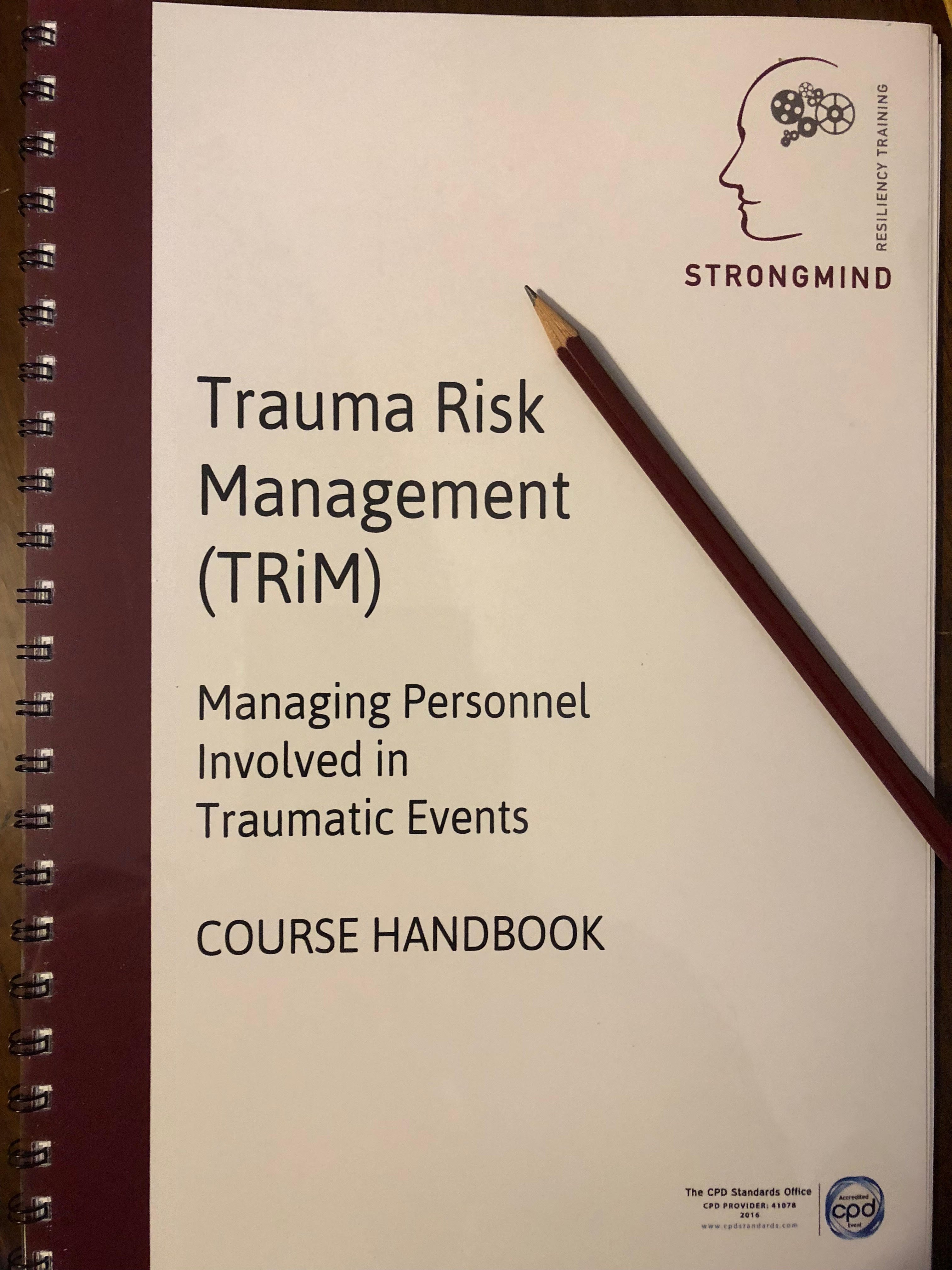 Trauma Risk Management Practitioner E-Learning