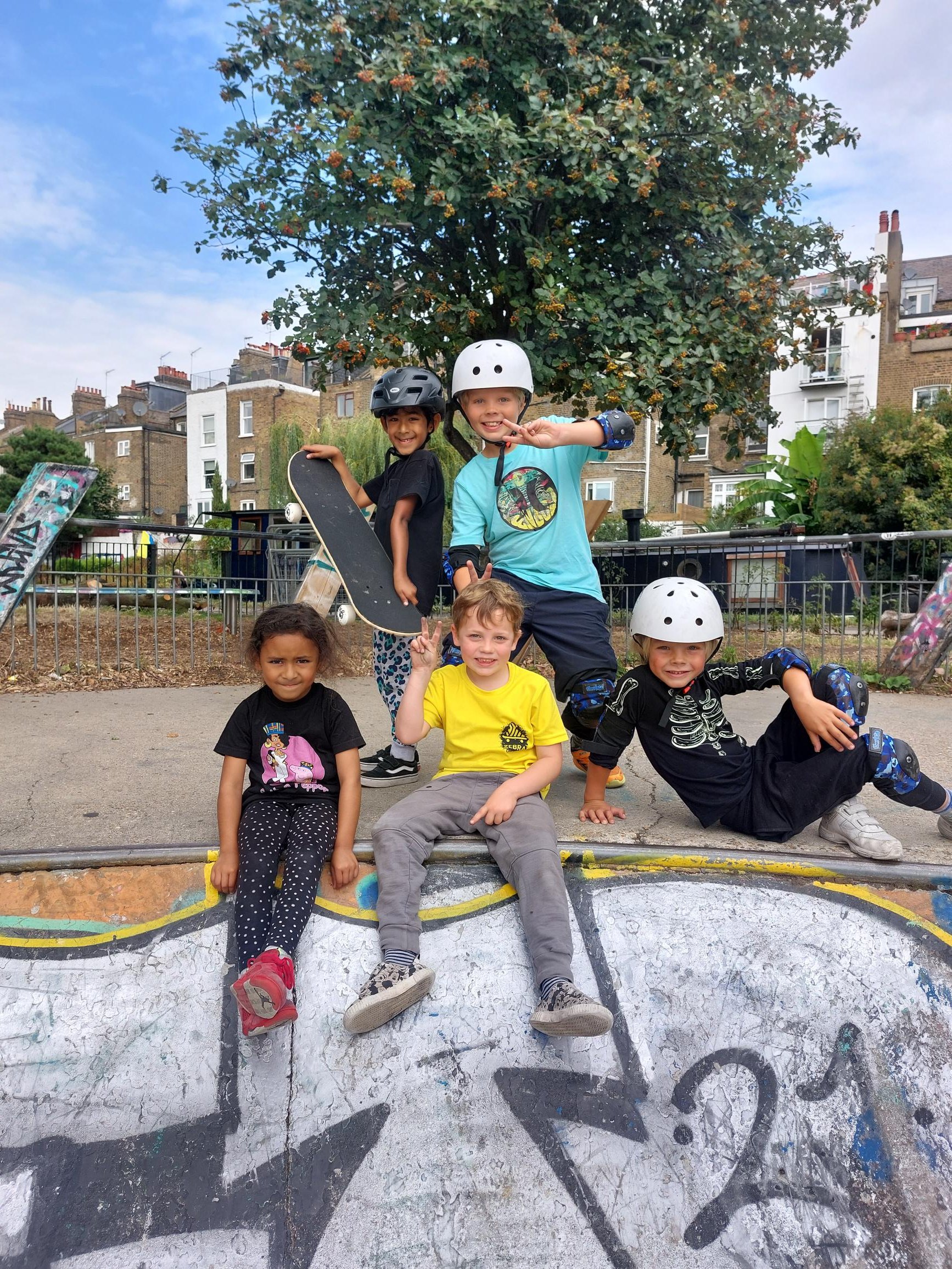 Skateboarding lessons across London - ages 4 and up