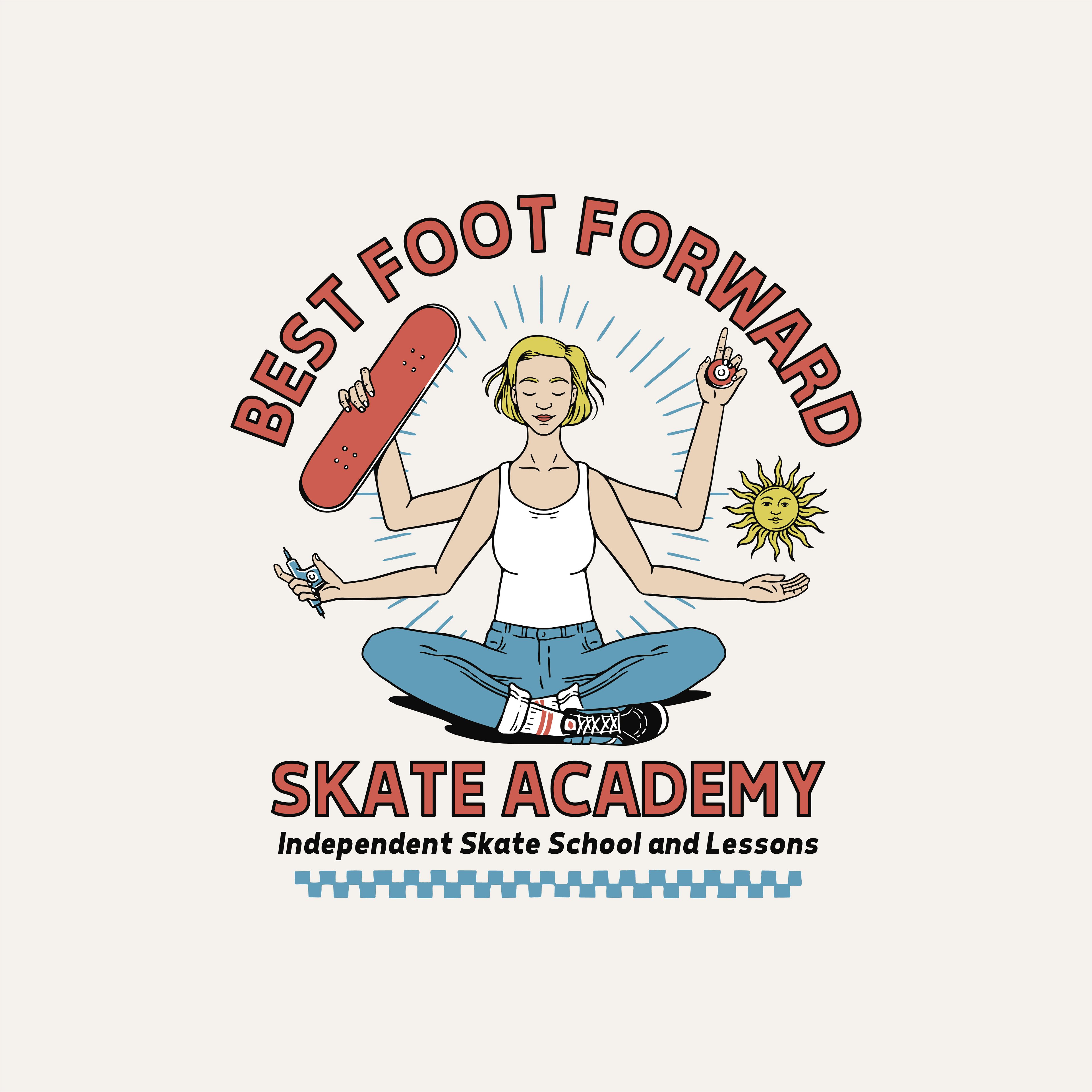 Best Foot Forward Skate Academy logo