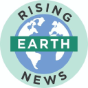 Rising Earth News logo