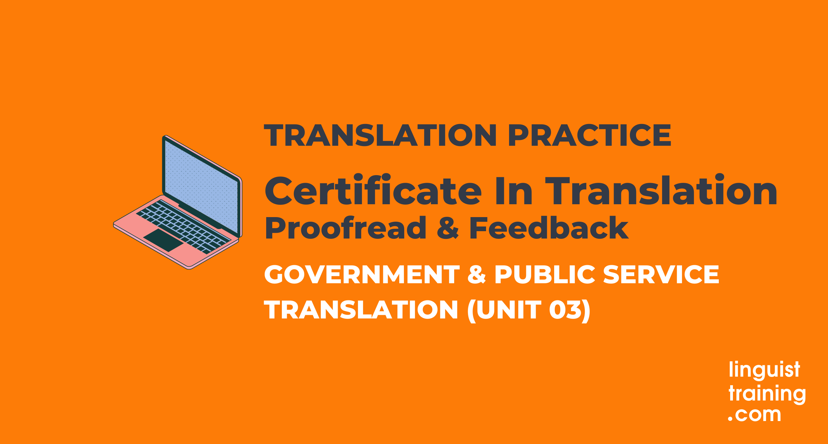 CertTrans Translation Practice Unit 03