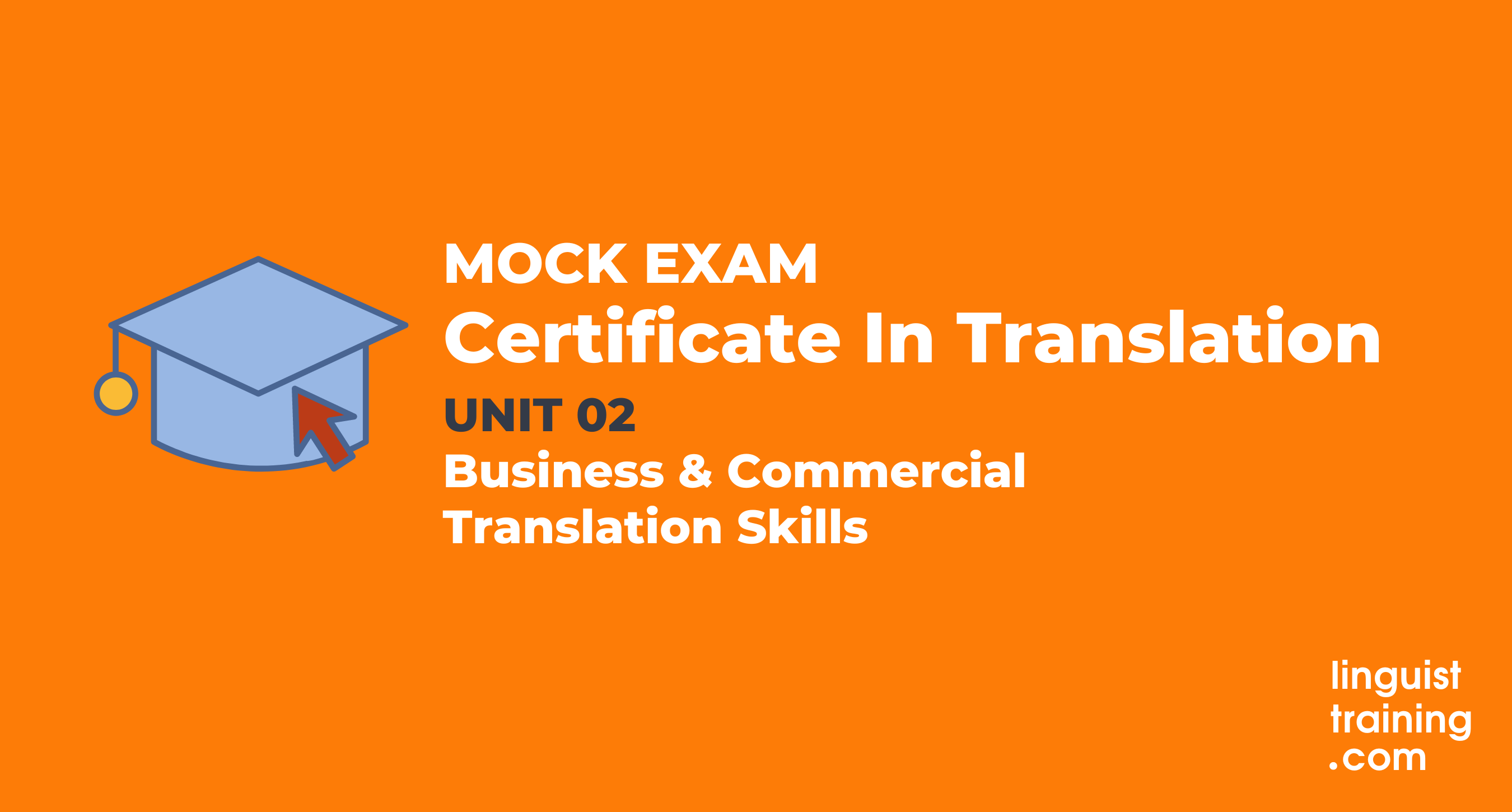 CertTrans Mock Exam Unit 02