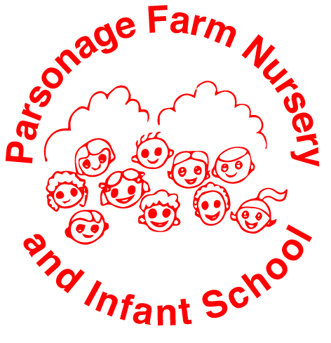 Parsonage Farm Nursery and Infant School logo