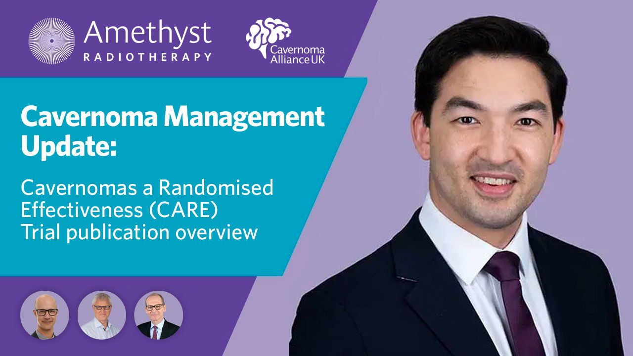 Cavernoma Management Update: Cavernomas A Randomised Effectiveness  CARE Trial publication overview