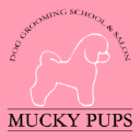 Mucky Pups Dog Grooming School And Salon logo