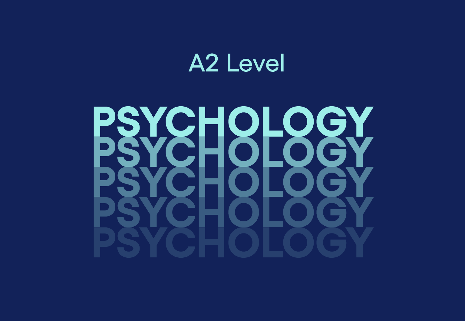 A2 Level Psychology