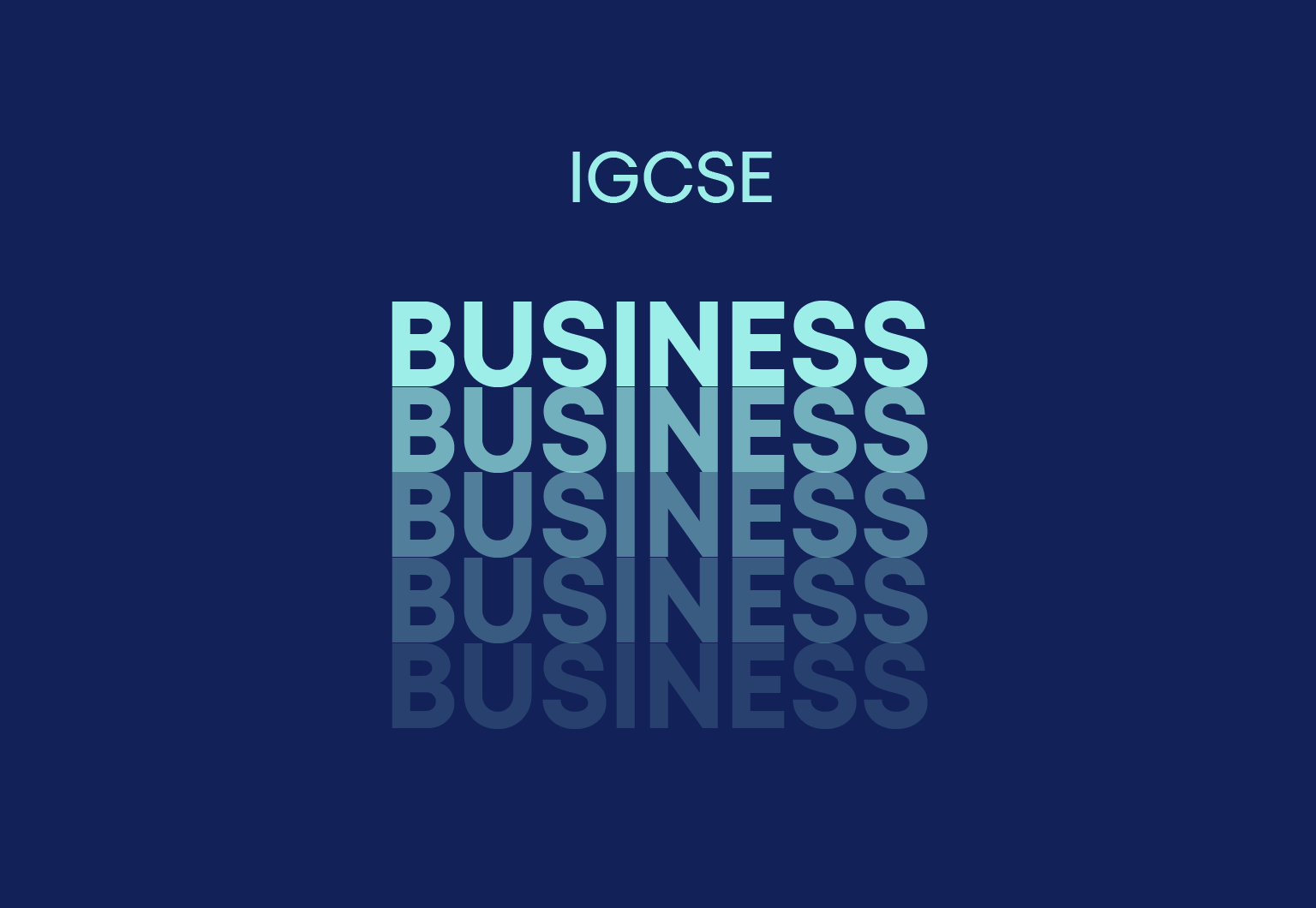 IGCSE Business