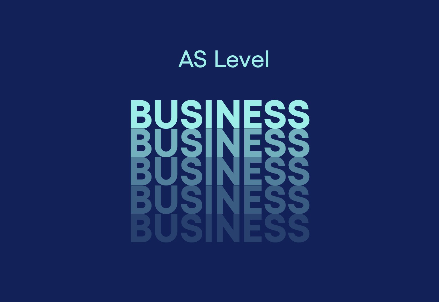 AS Level Business