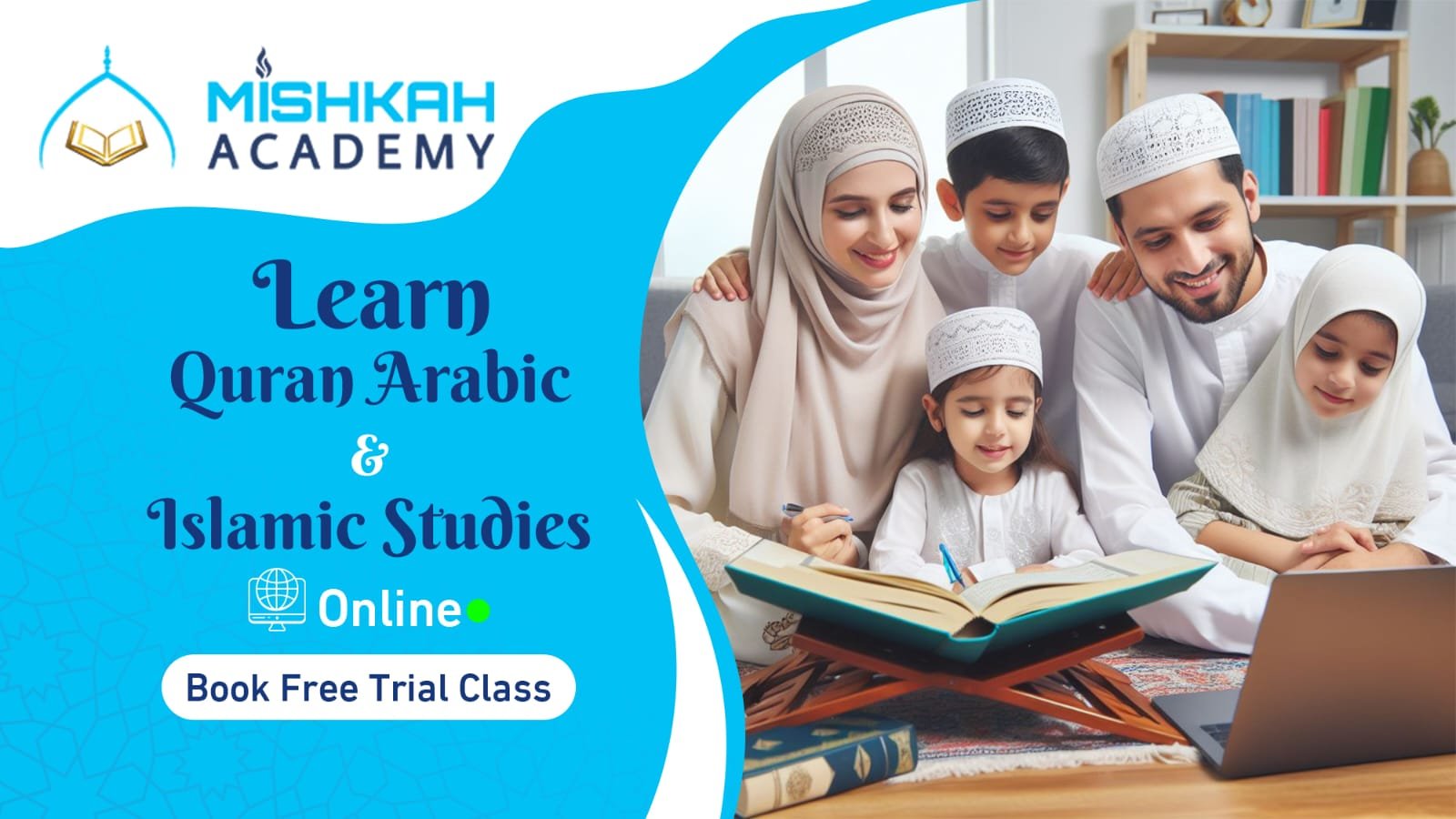 Learn Quran, Arabic & Islamic Studies Online