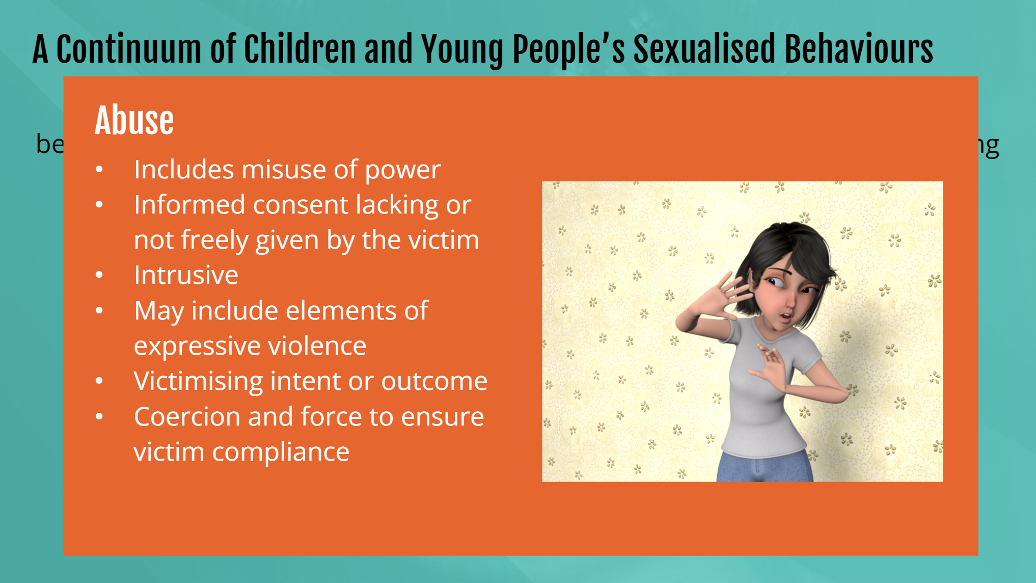 Harmful Sexualised Behaviour - Children's Care - Foundation Level