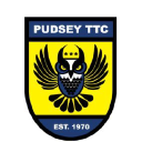 Pudsey Table Tennis Club logo