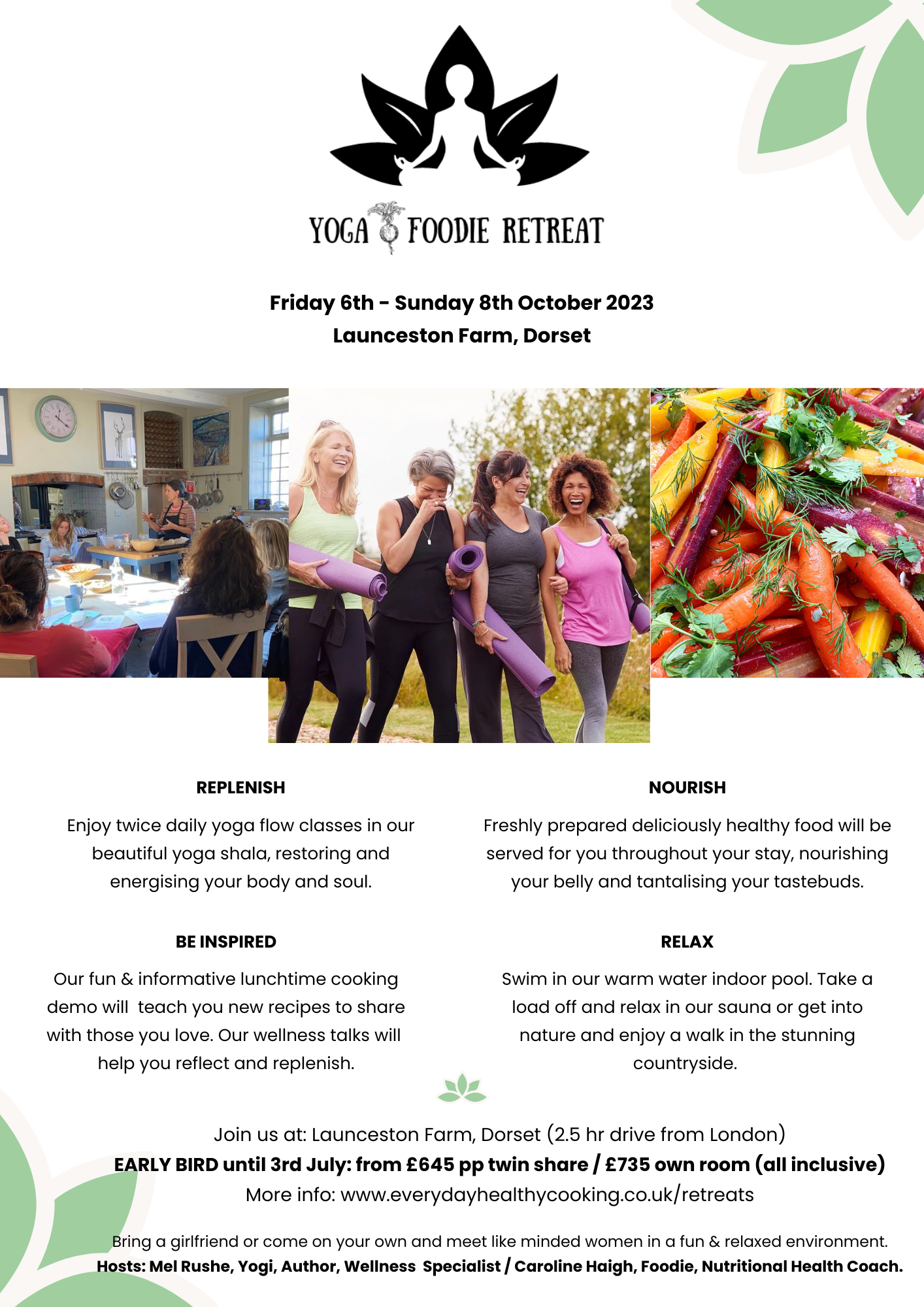 Yoga & Foodie Retreat Dorset