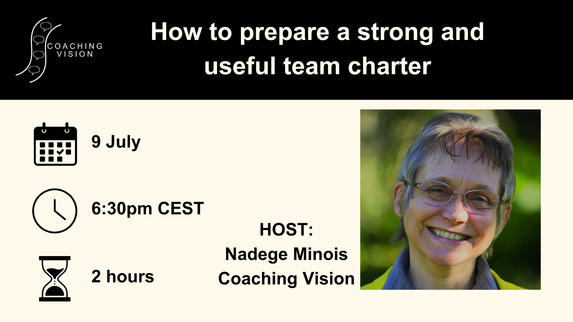 How to prepare a strong and useful team charter