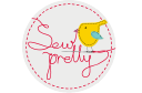 Sew Pretty - Sewing Classes & Courses Wimbledon logo