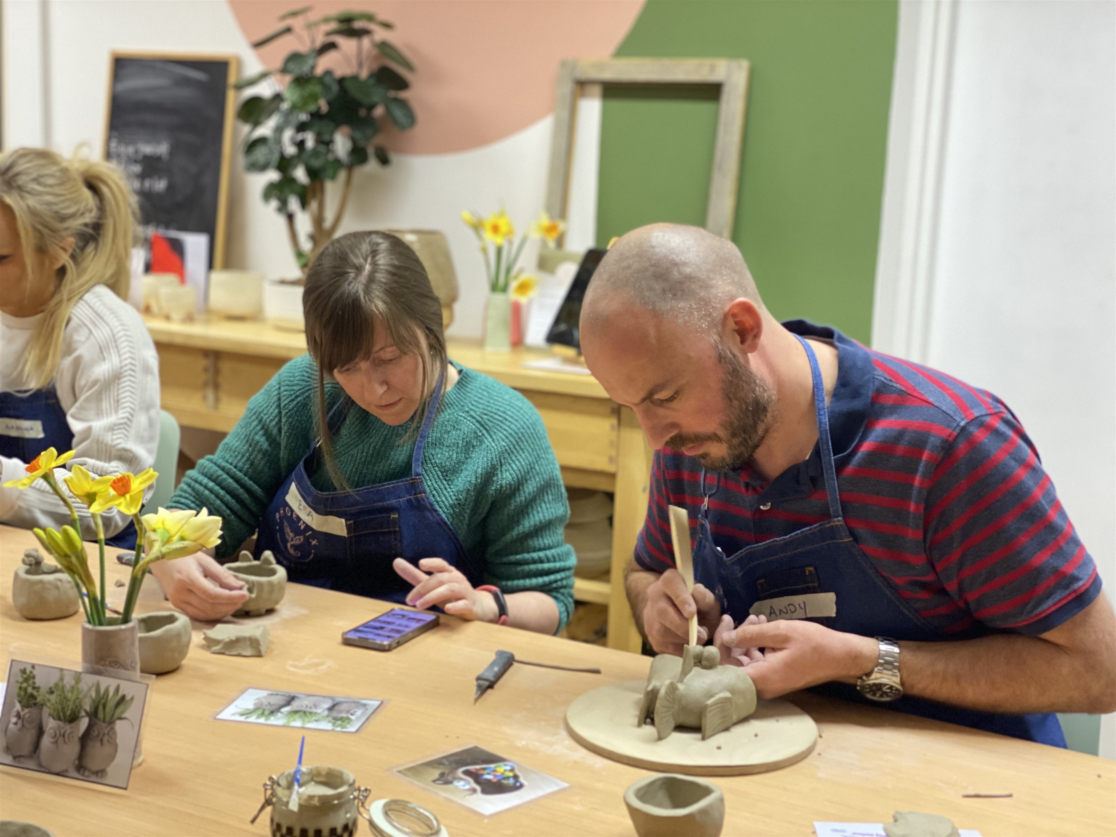 Pottery Experience ( for 1 or larger groups of family, friends, workplace groups etc) 