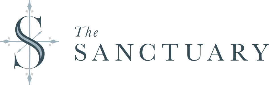The Sanctuary. Holistic self development and yoga practice. logo