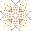 Orange Bloom Yoga logo