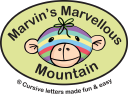 Marvin's Cursive Letters logo