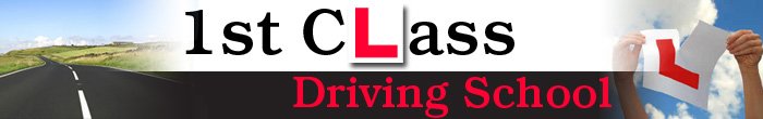 1st Class Driving School logo