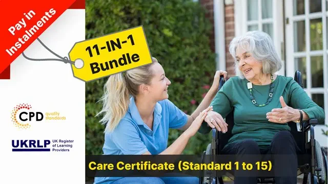 Care Certificate (Standard 1 to 15)  - CPD Certified