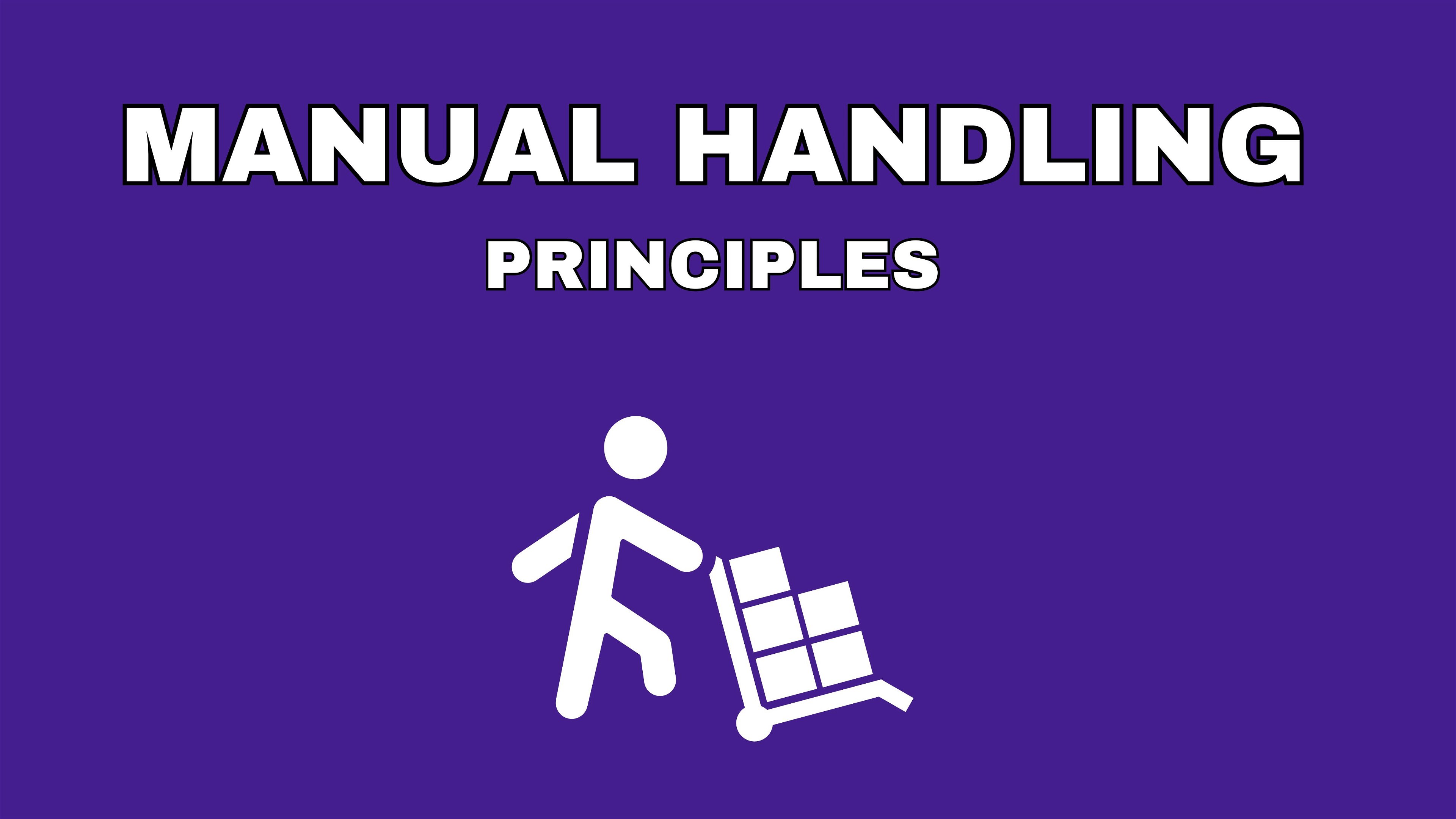 Manual Handing Principles