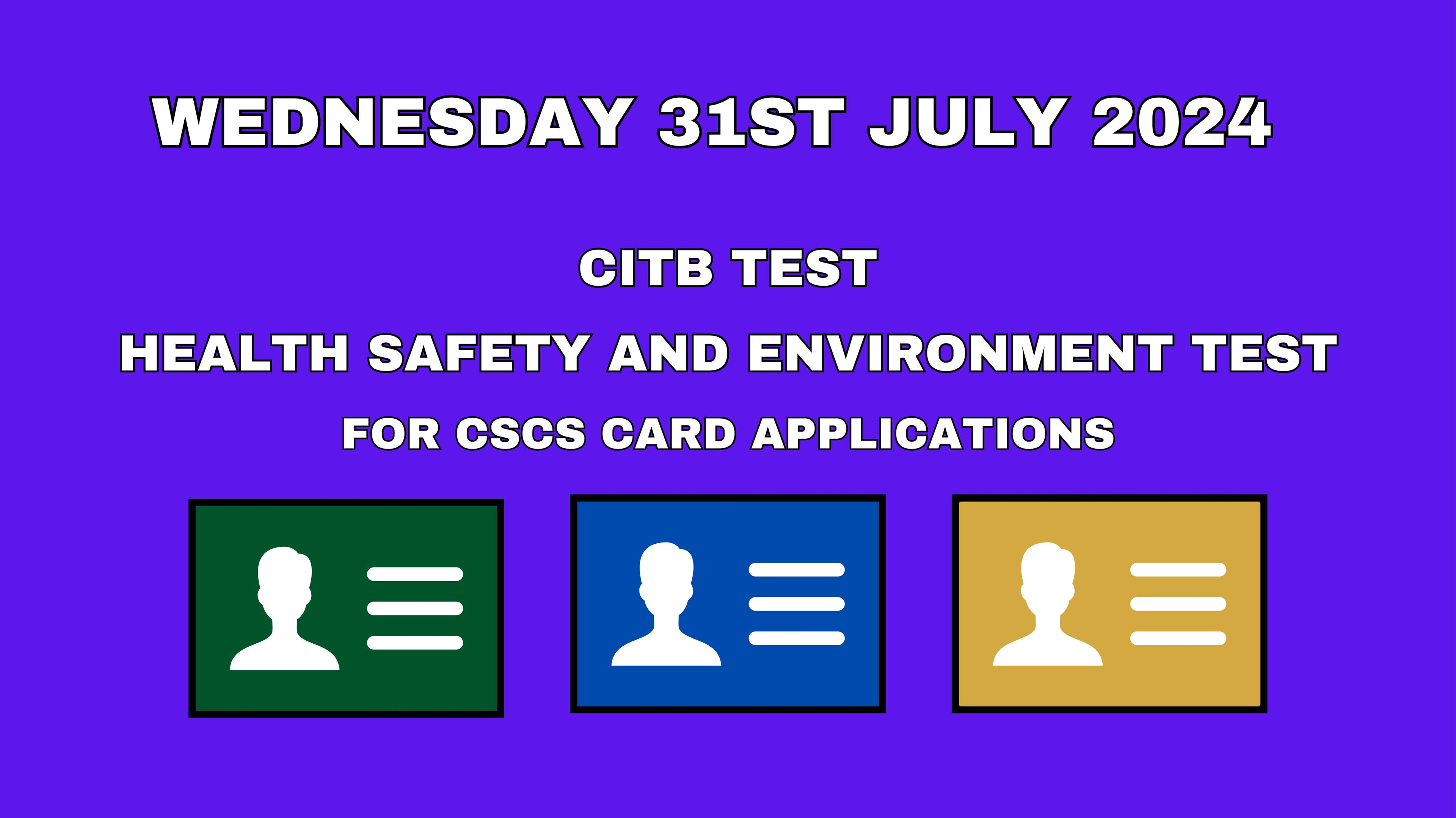 CITB Health and Safety Test