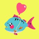 Happy Piranha logo