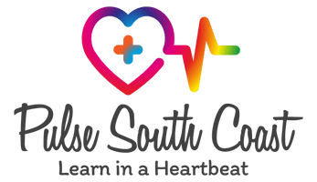 Pulse South Coast - Learn in a heartbeat logo