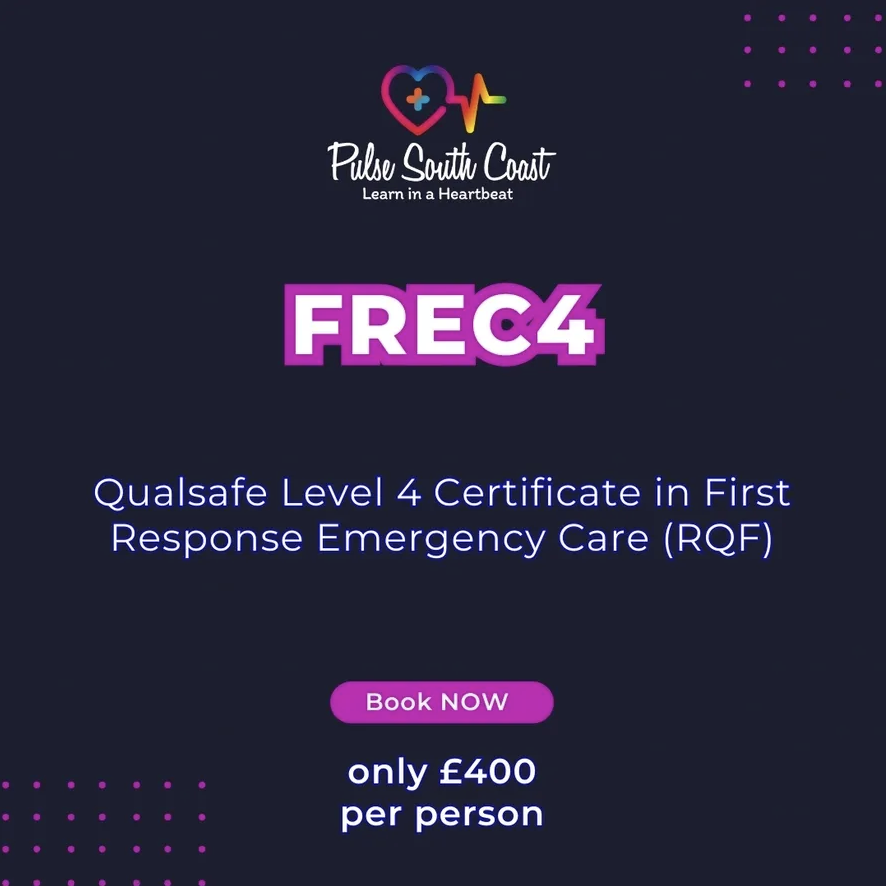 Qualsafe Level 4 Certificate in First Response Emergency Care (FREC4)