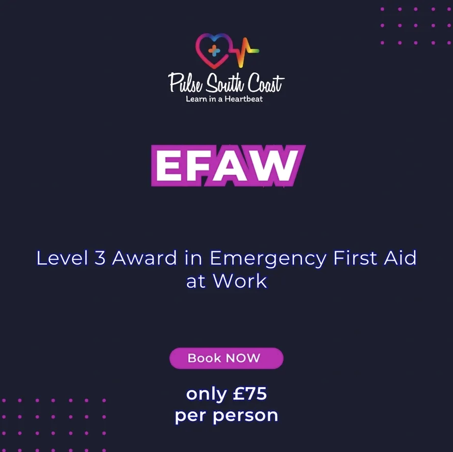 Level 3 Award in Emergency First Aid at Work