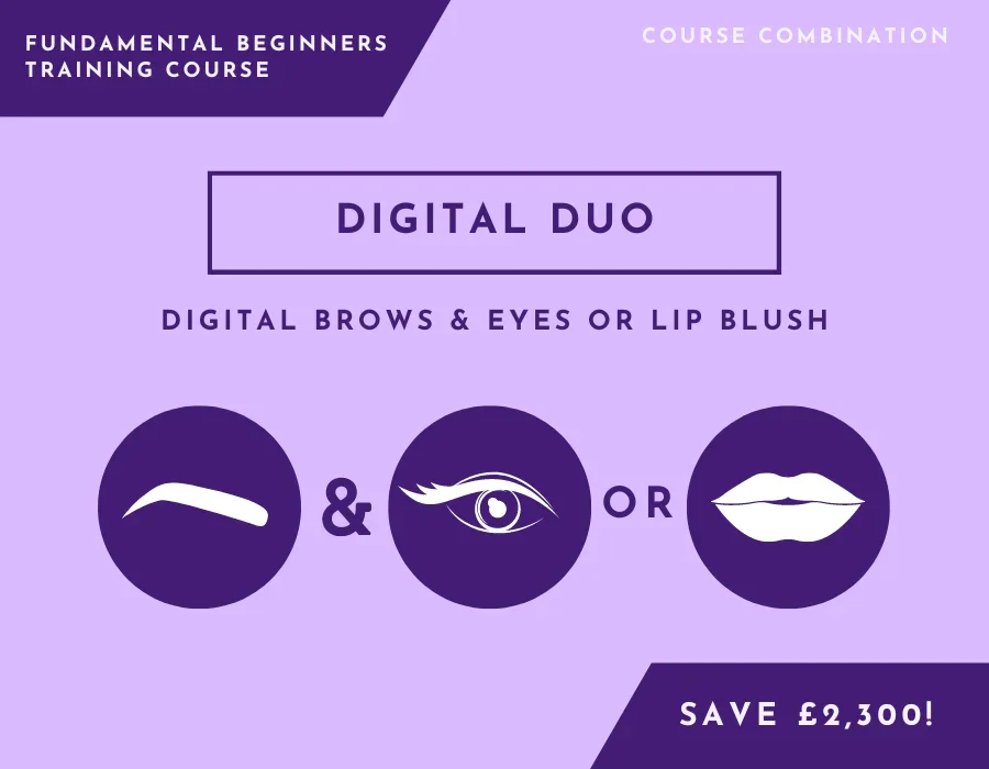 Permanent Makeup Course Combinations | Digital Duo - 1-2-1 Private Training