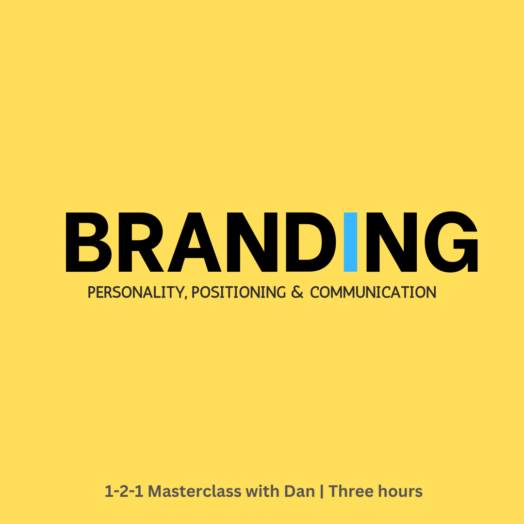 Branding - Personality, Positioning & Communication