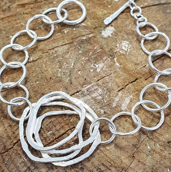 SUMMER TERM: Wednesday Evening Silver Jewellery Class 24th July – 28th August (6 weeks) 7-9pm with Kirsten Hendrich