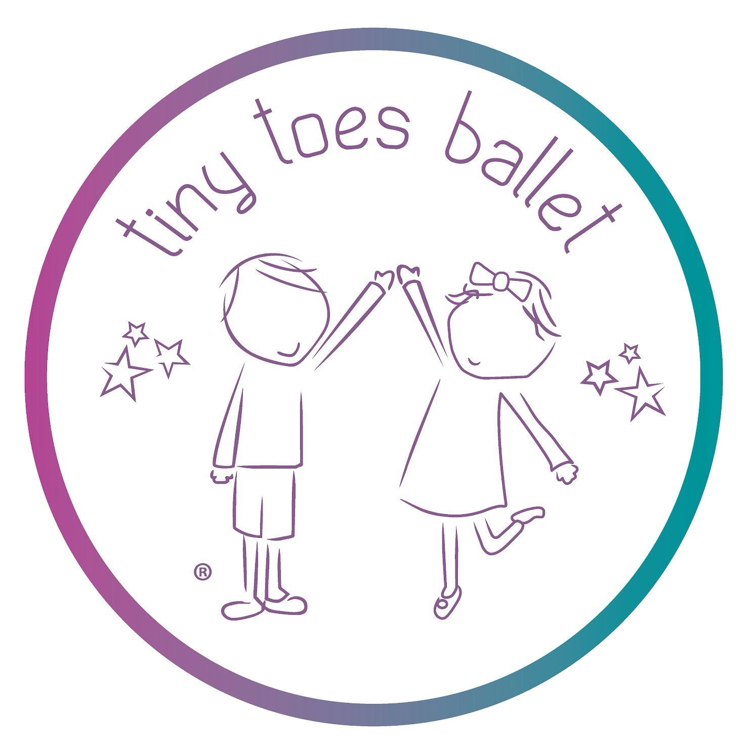 Tiny Toes Ballet Monmouthshire and Blaenau Gwent logo