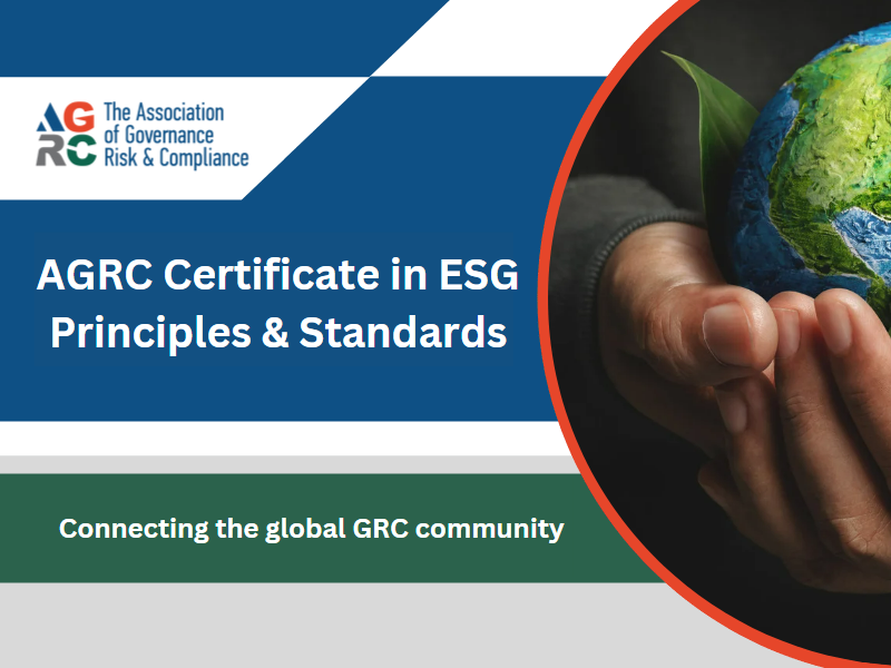 Certificate in ESG Principles & Standards