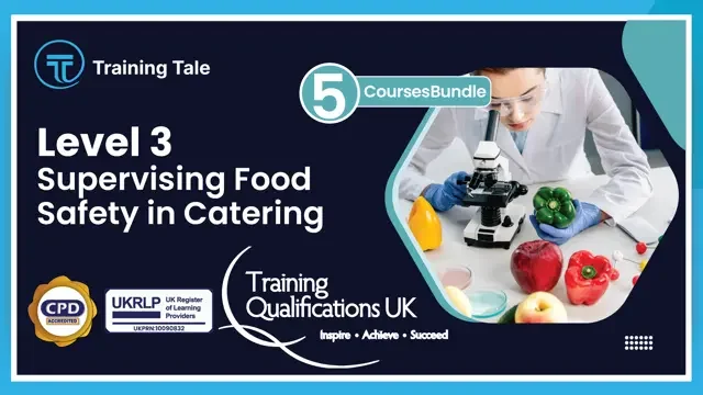 Level 3 Supervising Food Safety in Catering - CPD Accredited