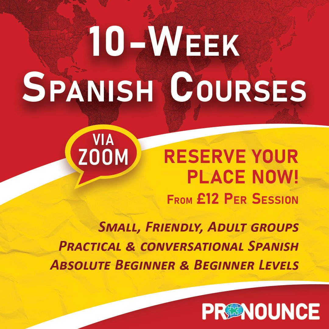 10-week Spanish course for Absolute Beginners (Level 1)