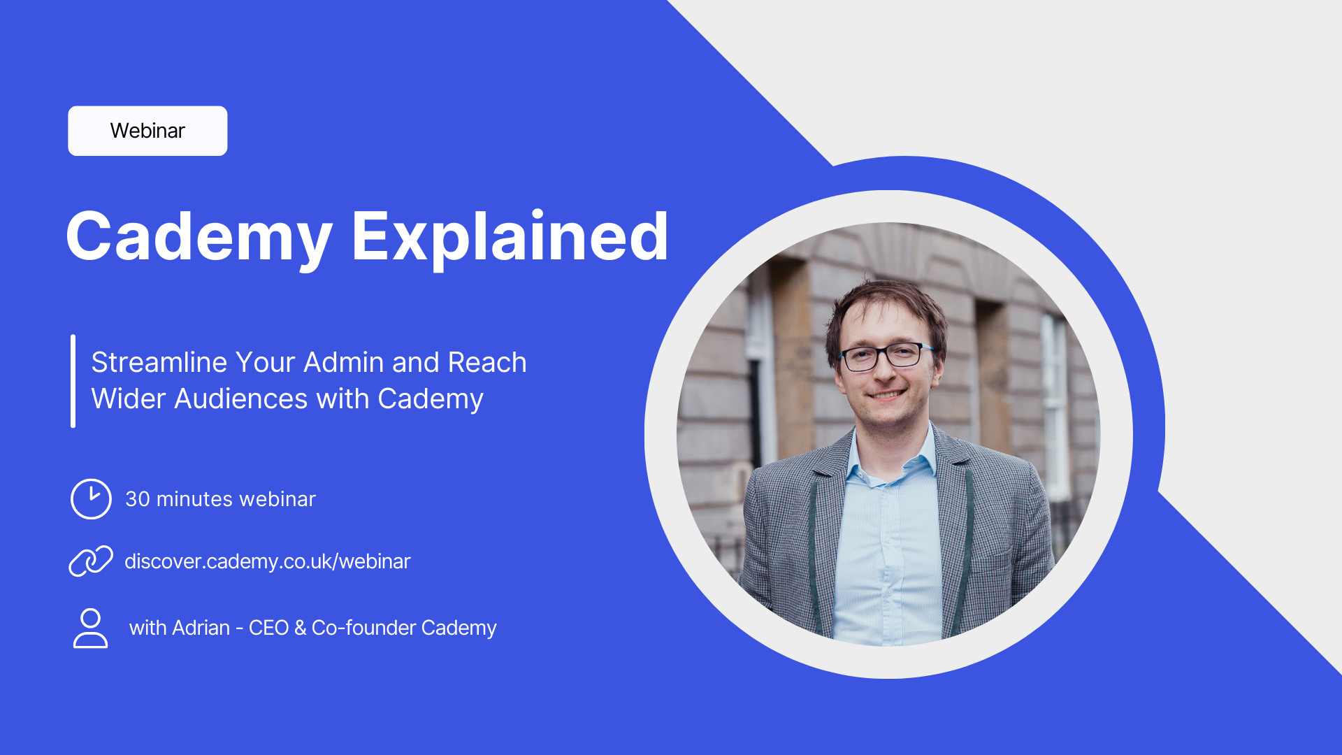 Cademy Demo Webinar: Discover How Cademy Can Help Your Education Business