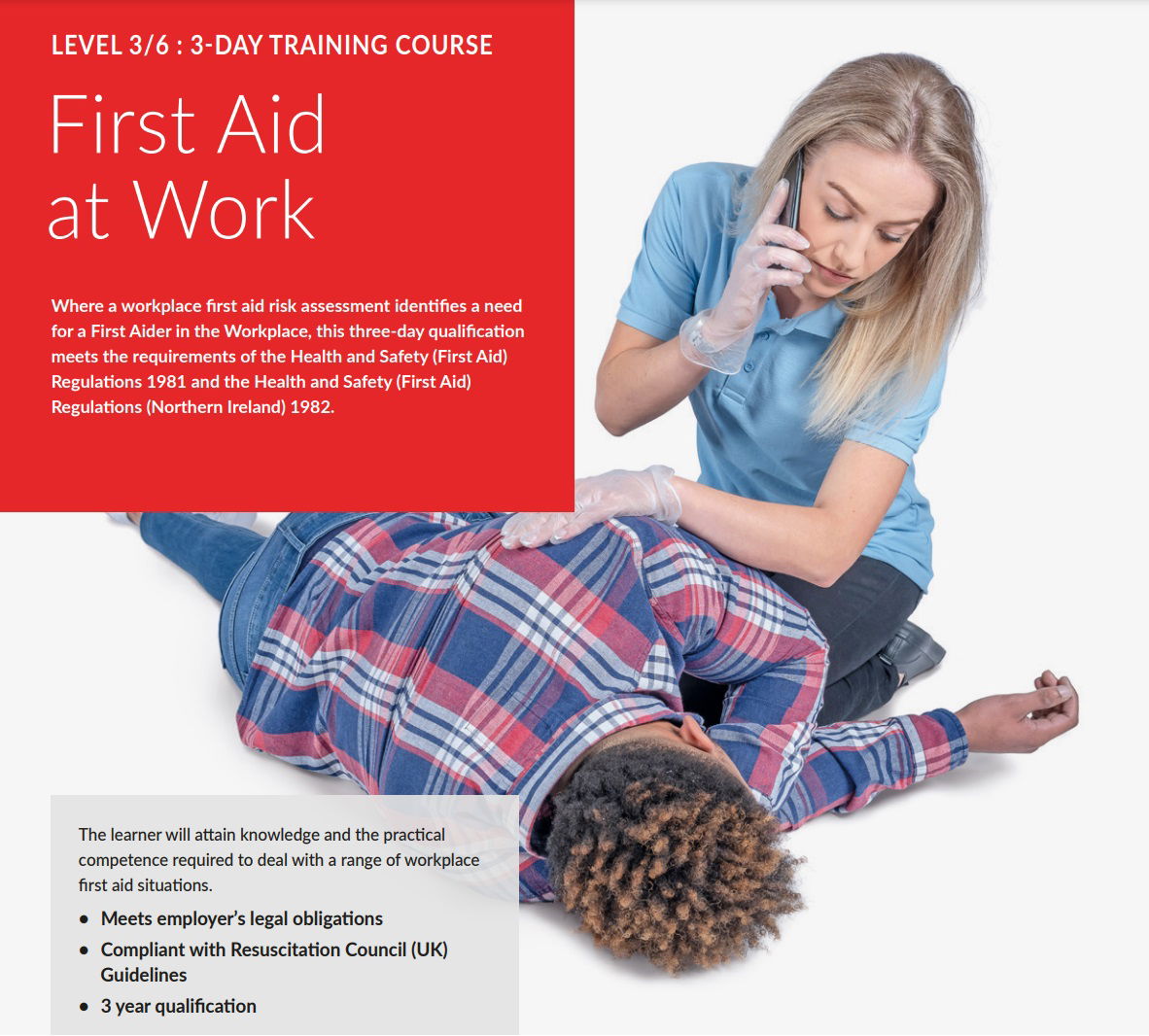 First Aid at Work (RQF)