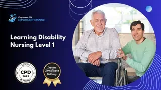 Learning Disability Nursing Level 1