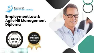Employment Law & Agile HR Management Diploma