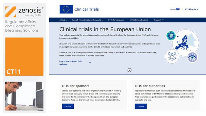 CT11: How to Gain Authorisation for Clinical Research Under the EU Clinical Trials Regulation