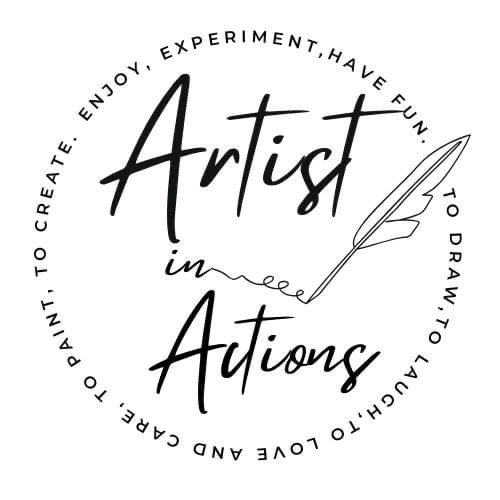 Artist in actions logo