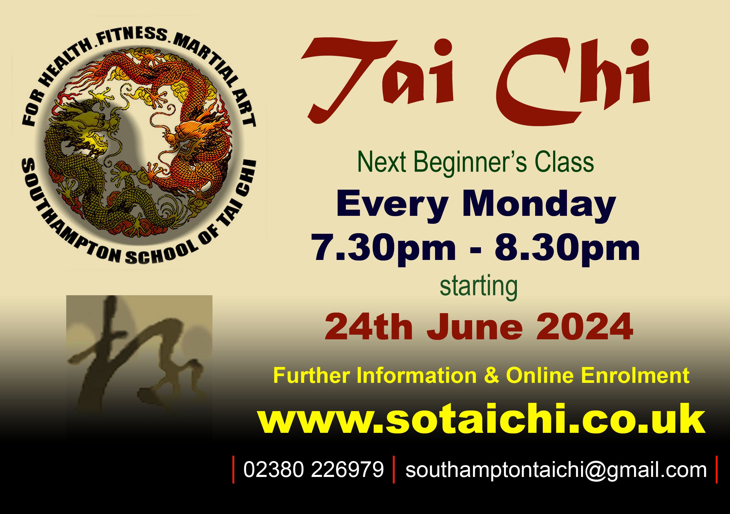 Tai Chi beginner's course