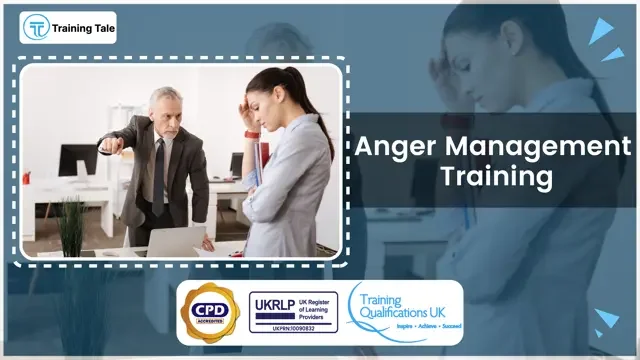 Anger Management Training - CPD Accredited
