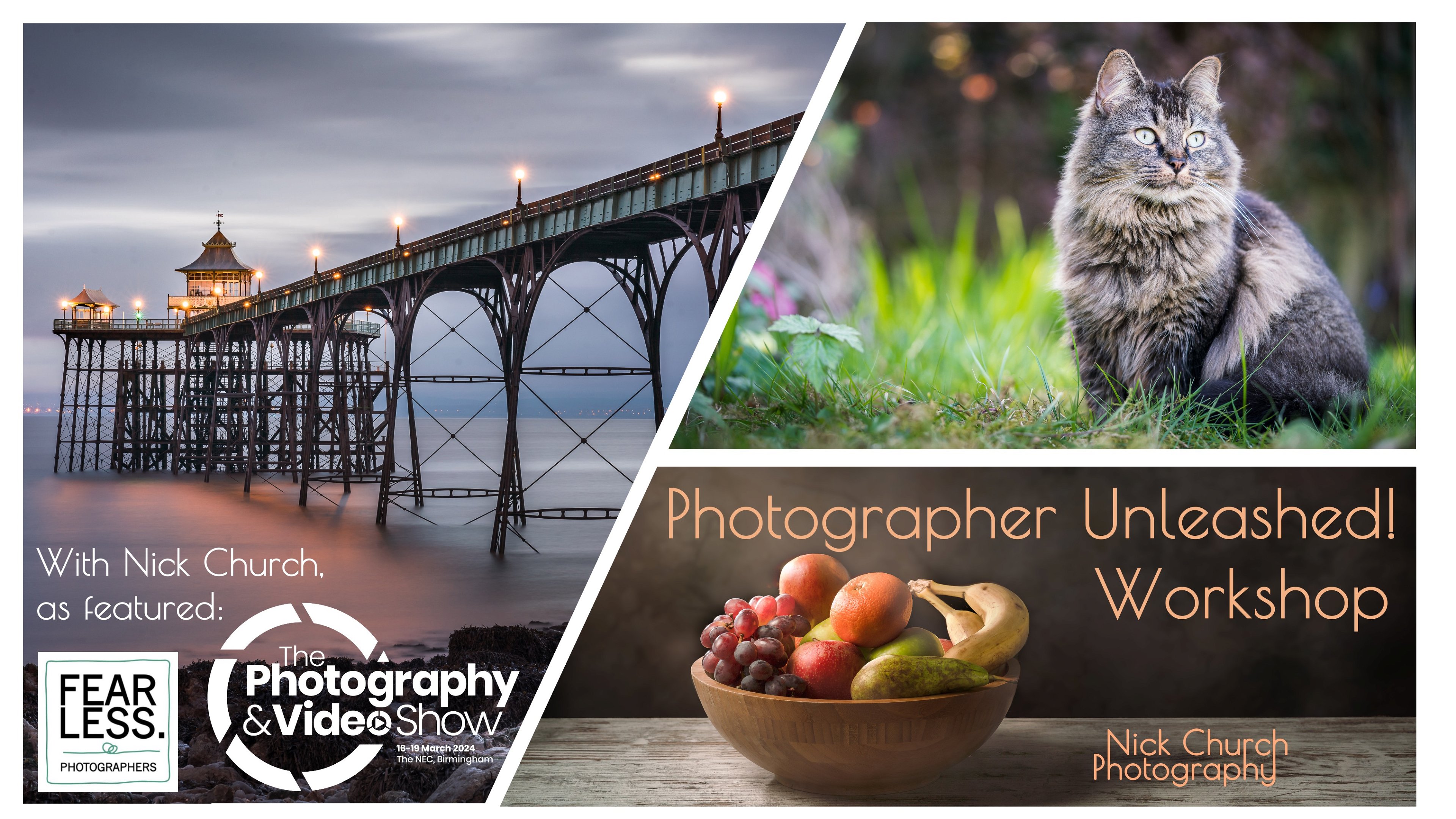 Photographer Unleashed! Photography workshop for beginners