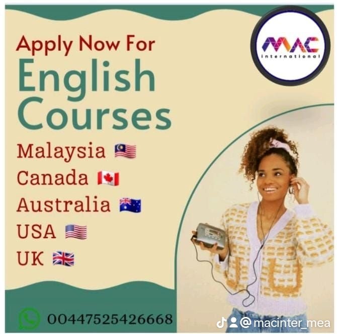 English language courses 