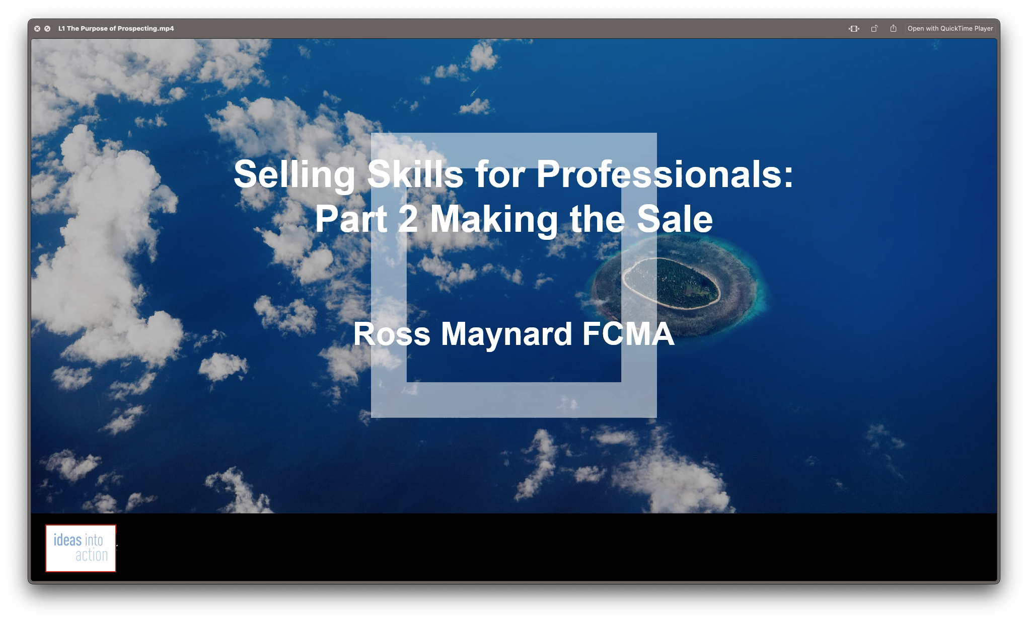 Selling Skills for Professionals: Part 2 - Making the Sale