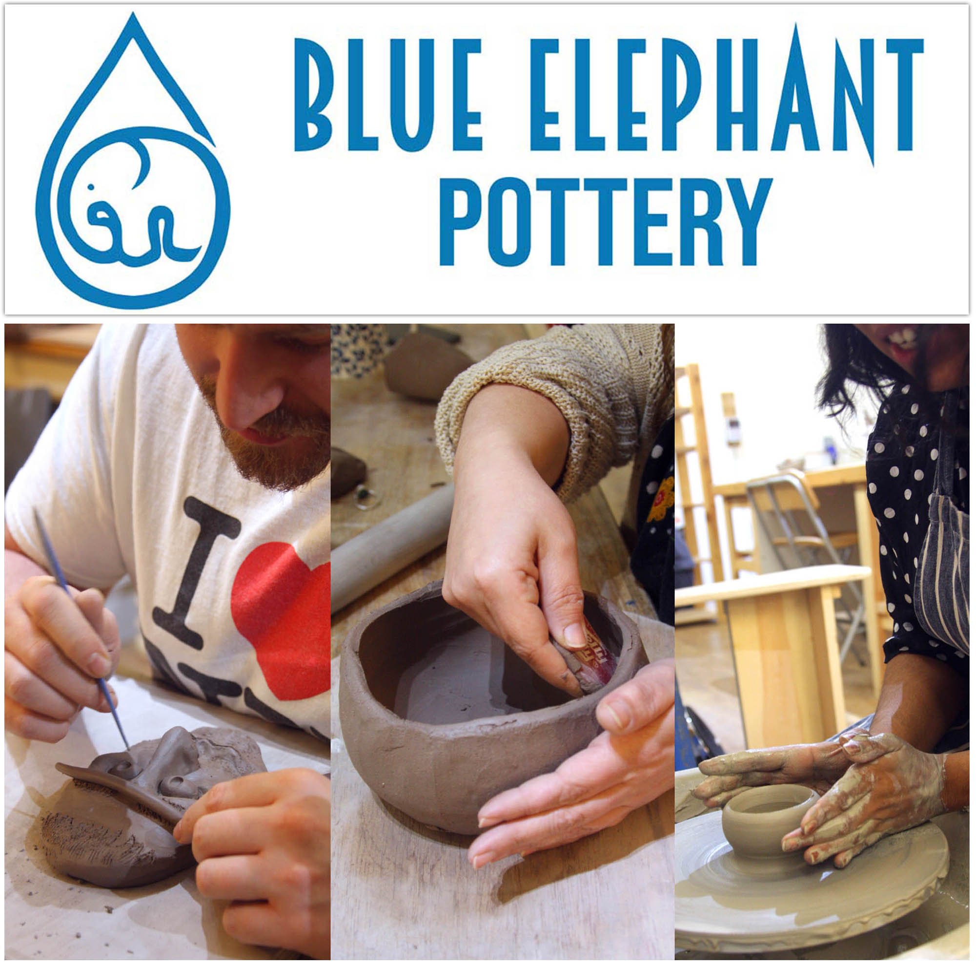 Blue Elephant Pottery logo